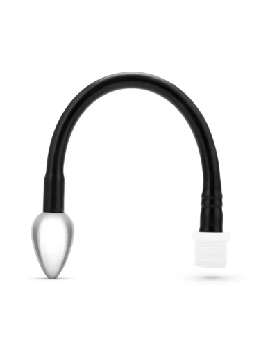 black anal douche 35mm length with 27mm ball