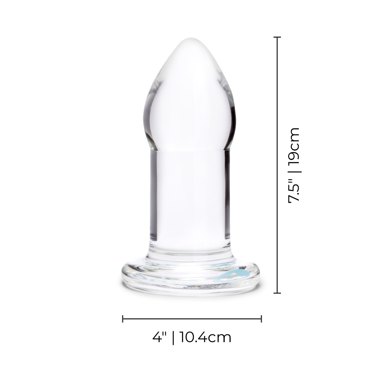 advanced 7.5" glass anal dilator