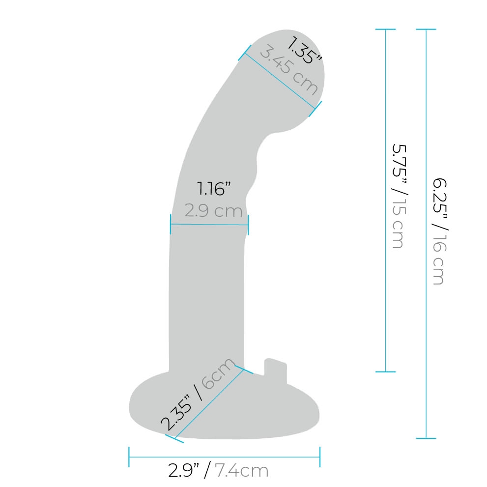 pegasus 6” remote control ripple p-spot g-spot silicone peg with harness