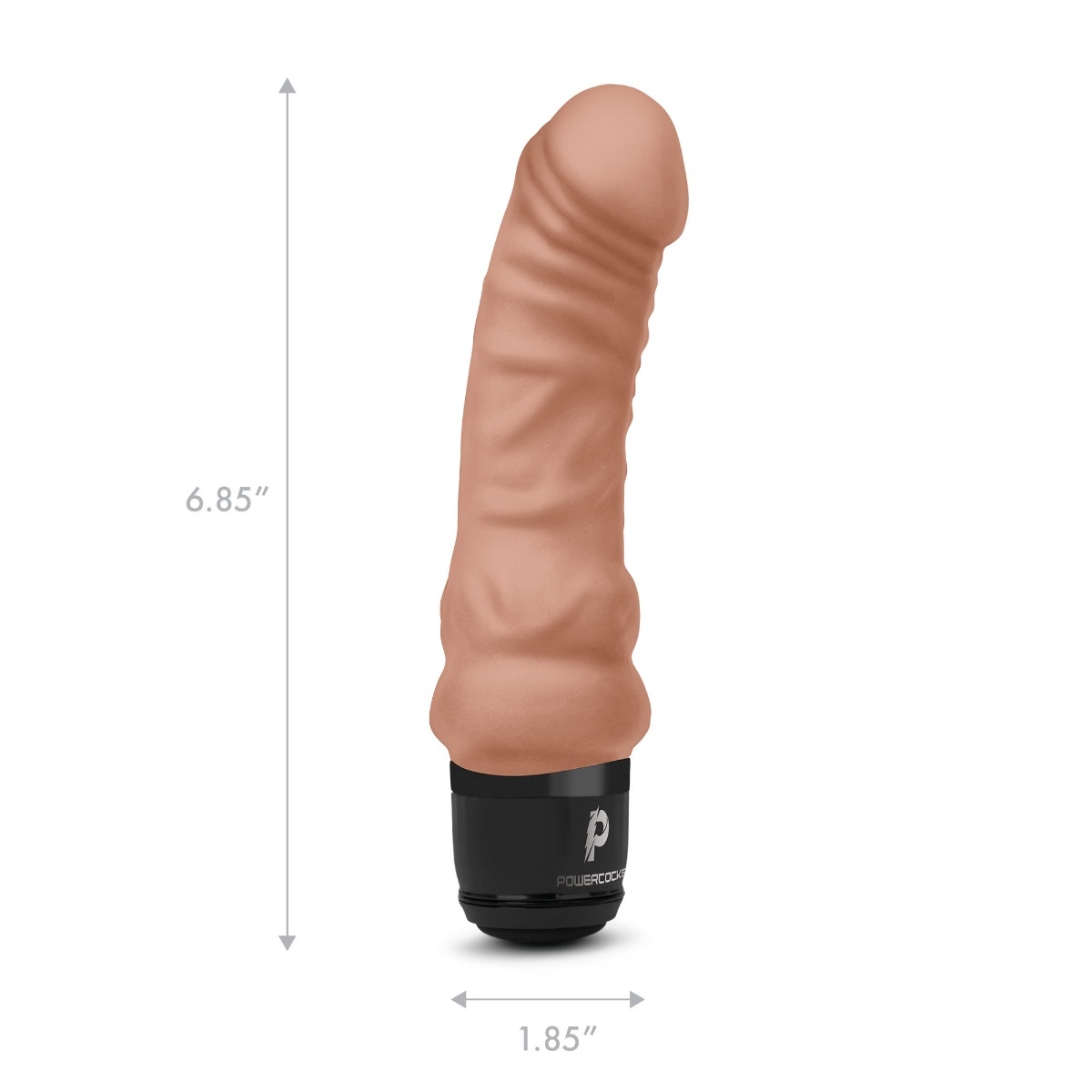 powercocks 6” realistic vibrator