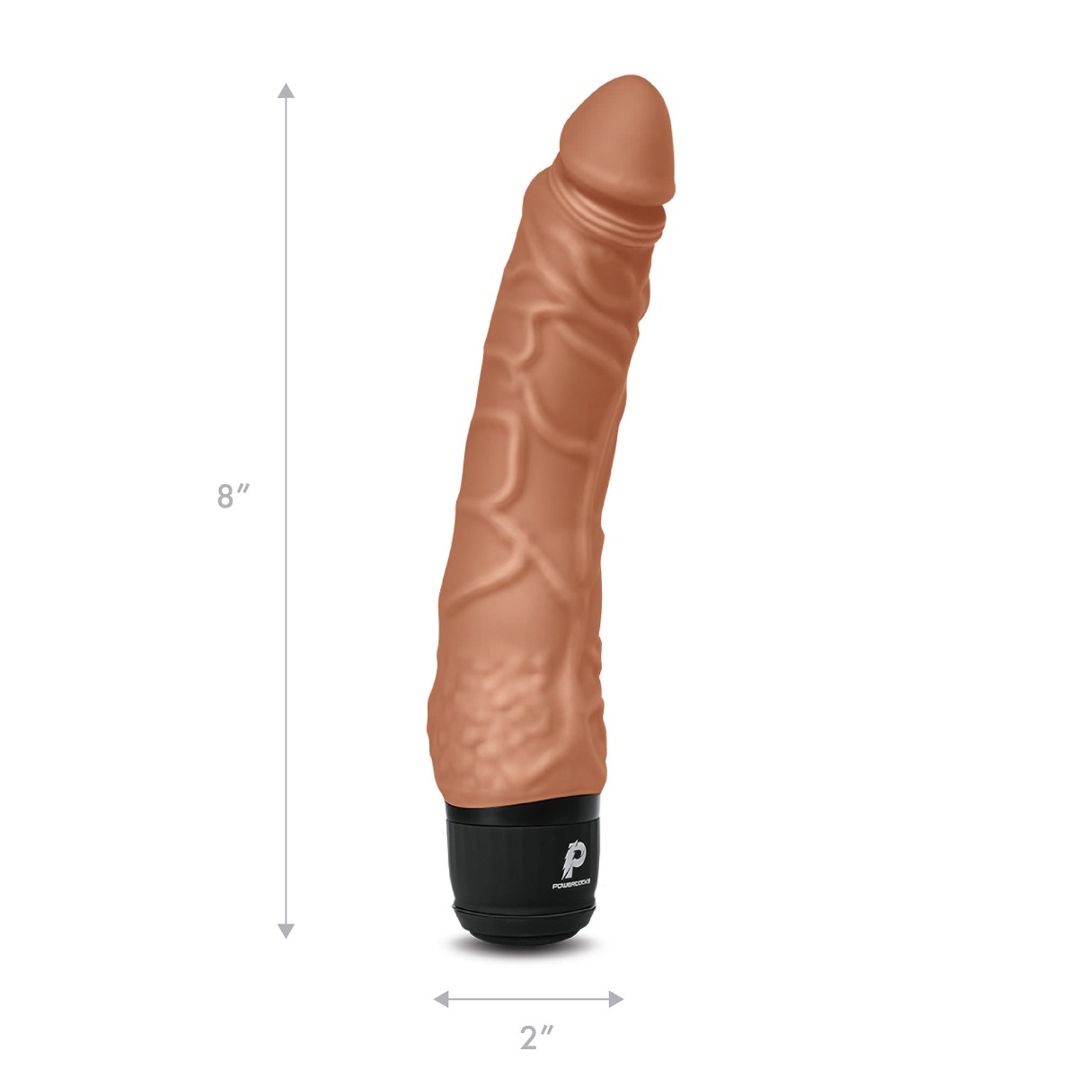 powercocks 7” realistic vibrator