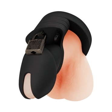 silicone chastity cock cage with lock