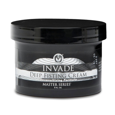 master series invade deep fisting cream 8 fl. oz.