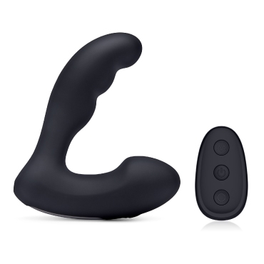  prober dual vibrating remote-controlled prostate stimulator