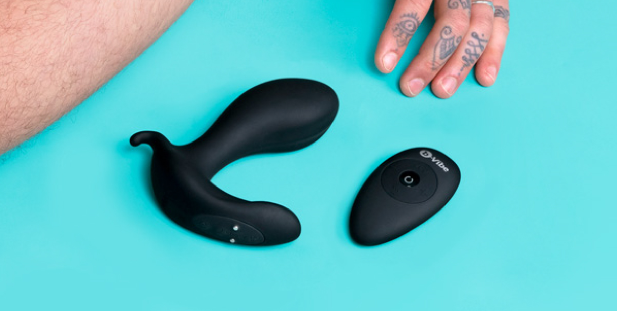 b-Vibe Expandable and vibrating shaft Prostate Plug