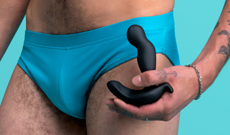 b-Vibe 360 Degrees Rotating and Vibrating Remote Control Prostate Plug